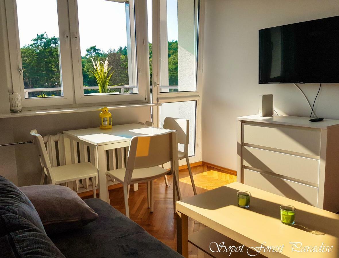 Ferienwohnung Sopot Forest Paradise Exterior foto
